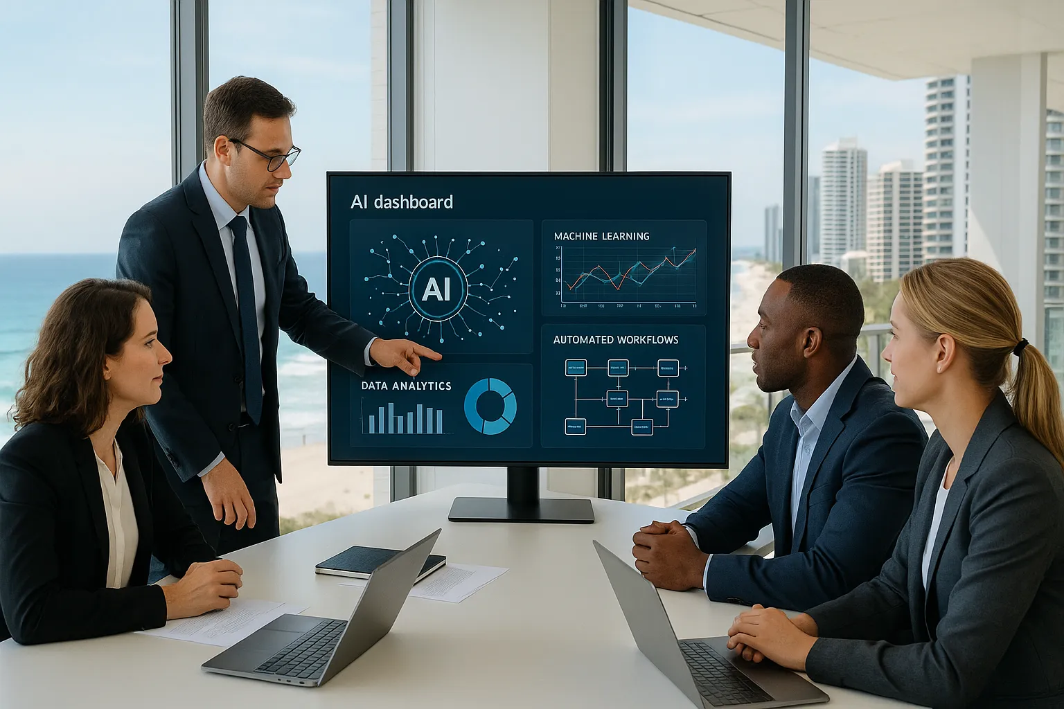 Artificial Intelligence Service Gold Coast - AI Dashboard and Machine Learning